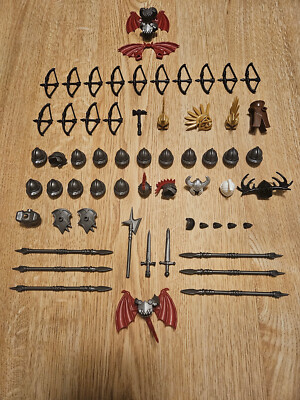Lego Custom Brick Warriors (Medieval, Castle, Knights) Weapons