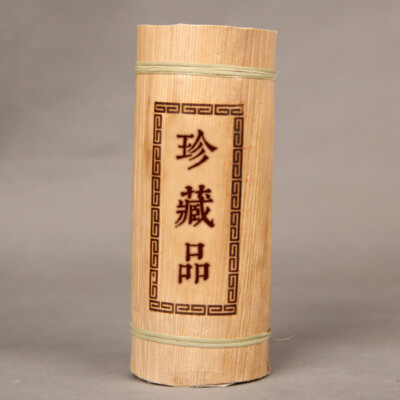 500g Yunnan Puerh Tea Dragon Pillar Bamboo Tube Iceland Old Tree Puer Pu Er Tea