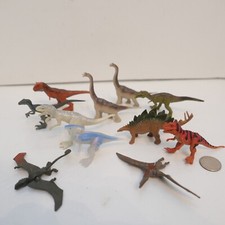 Lot of 11 Jurassic World Mini Action Dinosaur Dino Blind Bag Toy Figures Rare