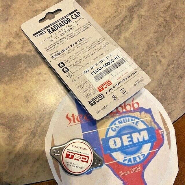 Genuine Toyota TRD Performance Radiator Cap PTR04-00000-03 (SEE FITMENT ...