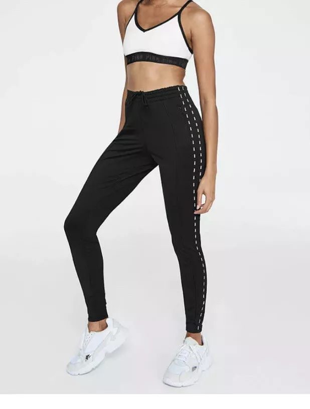 Pink skinny track pants clearance