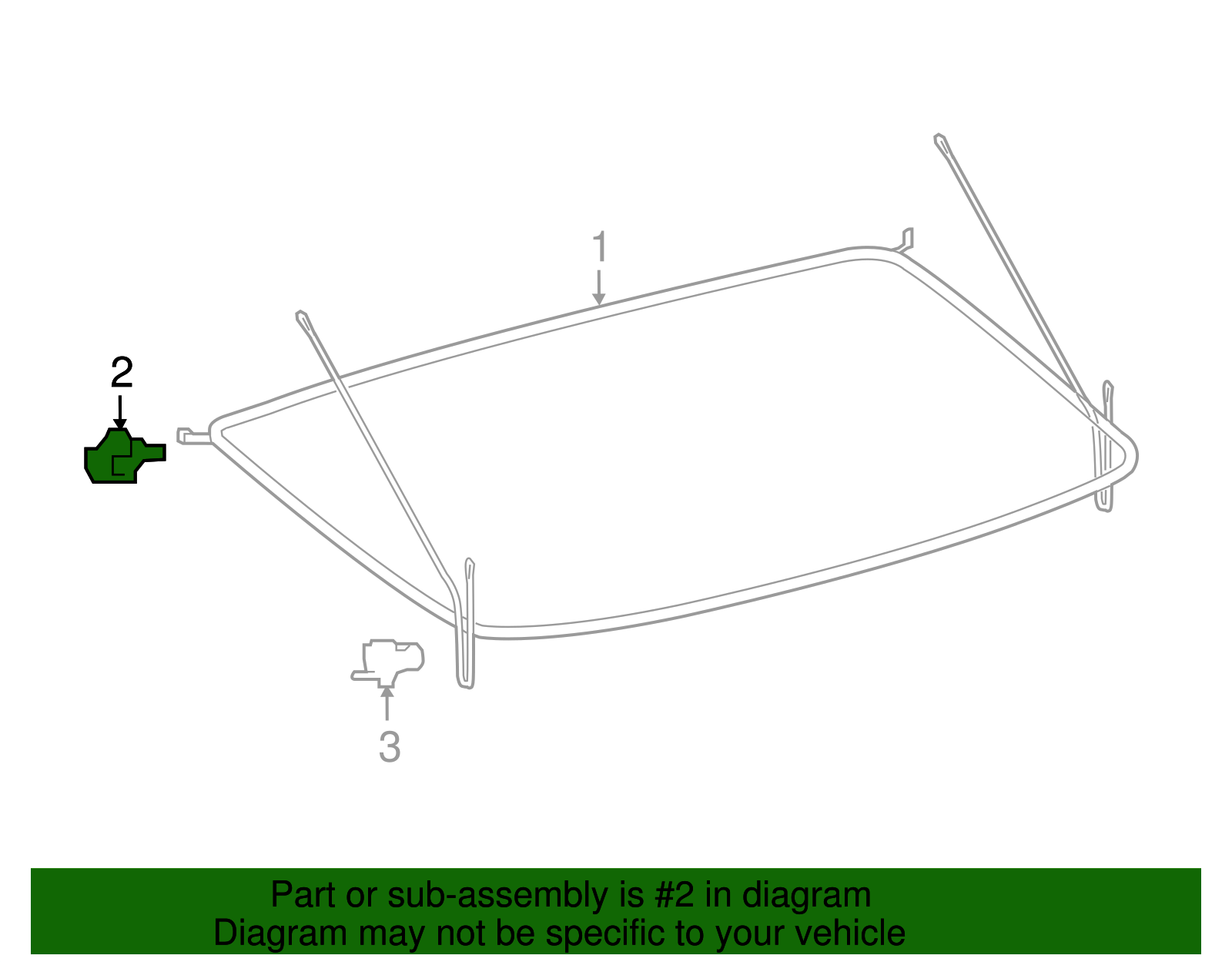 Toyota OEM 16-18 Prius Interior-rear-tonneau Cover Hook 