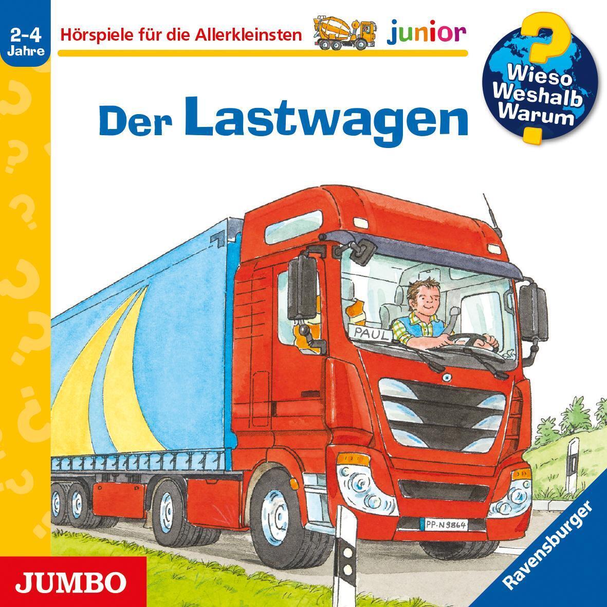 Thumbnail - Wieso? Weshalb? Warum? Junior. Der Lastwagen 51 Andrea Erne Audio-cd