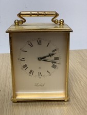 Vintage Imhof SWISS 8 Day Carriage Clock Working Used Condition
