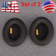 Ear Pad Cushion Black Leather For Bose QuietComfort QC35 QC35II Earpad Headphone