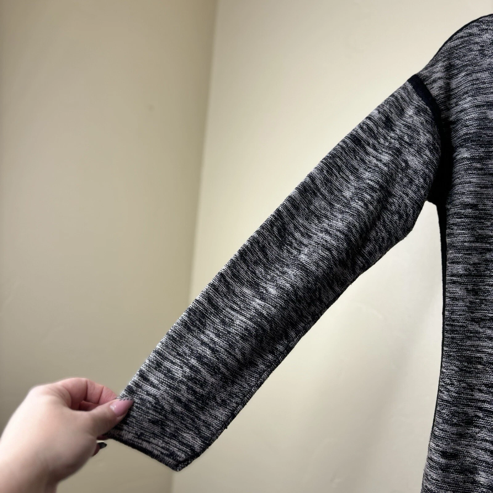 VETEMENTS Abito maglione Athleta Retreat taglia media nero marna L S maglia mini tempo libero