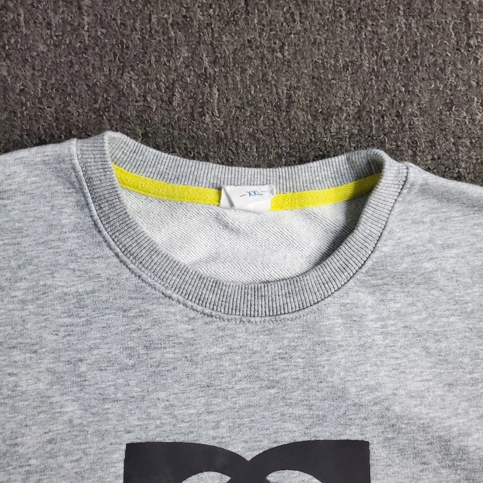 Sudadera Breaking Benjamin para mujer talla XXL gris jaspeado logotipo banda cuello redondo Foto 3 de 4