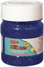 Creative Arts by  Glitter, 4 Ounce Bottle, Blue (41415)