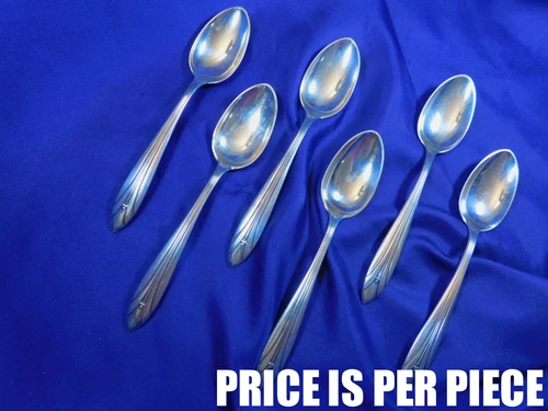 INTERNATIONAL ELSINORE STERLING SILVER TEASPOON - GOOD CONDITION