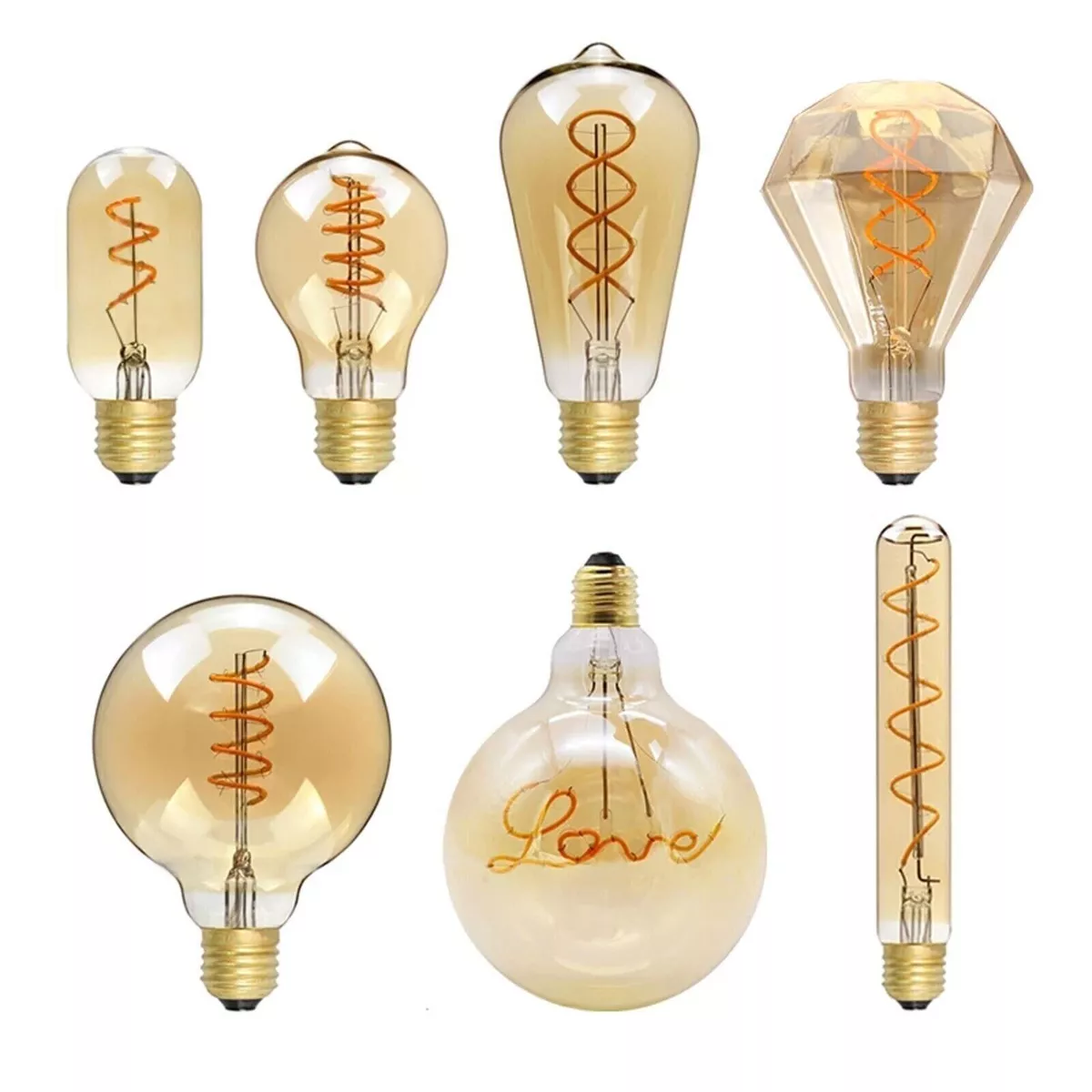 Dimmable decorative led light bulbs outlet