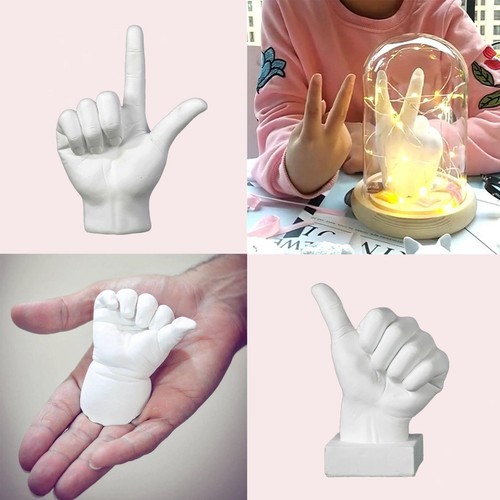Keepsake Hände Gießset Familie Erwachsene und Babyfüße Handhalten & Formen - Bild 8 von 11