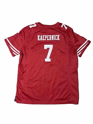 Nike Colin Kaepernick San Francisco 49ers On Field Jersey Red