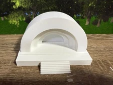 Deluxe HO Scale Bandshell Outdoor Stage for Train Layouts Bandstand Amphitheater