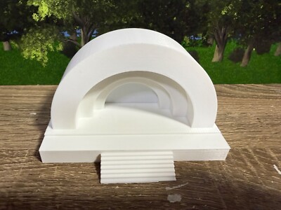 Deluxe N Scale Bandshell Outdoor Stage for Train Layouts Bandstand Amphitheater