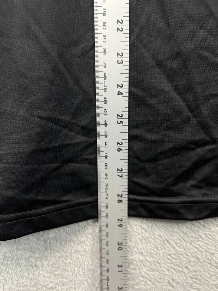 Chaqueta de pista de baloncesto AND1 para hombre XL negra deletreada logotipo cremallera manga larga Foto 3 de 4