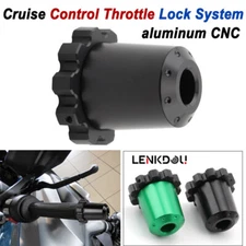 CNC Cruise Control Throttle Lock System For Kawasaki KLR 650 2008-2018 Vulcan