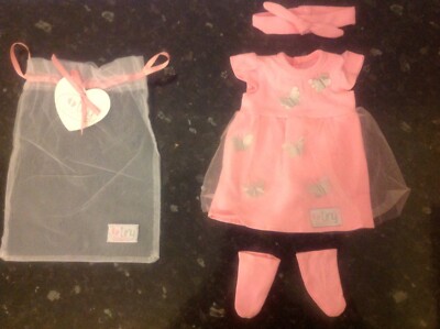 Tiny Treasures Chad Valley Dolls Outfit Set Of Clothes Butterfly