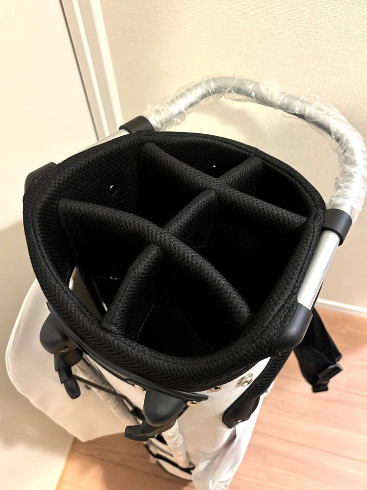 Bolsa de palos de golf Star Wars Storm Trooper con soporte Caddie Caddy blanca 9,0 para 47,5 pulgadas Foto 4 de 4