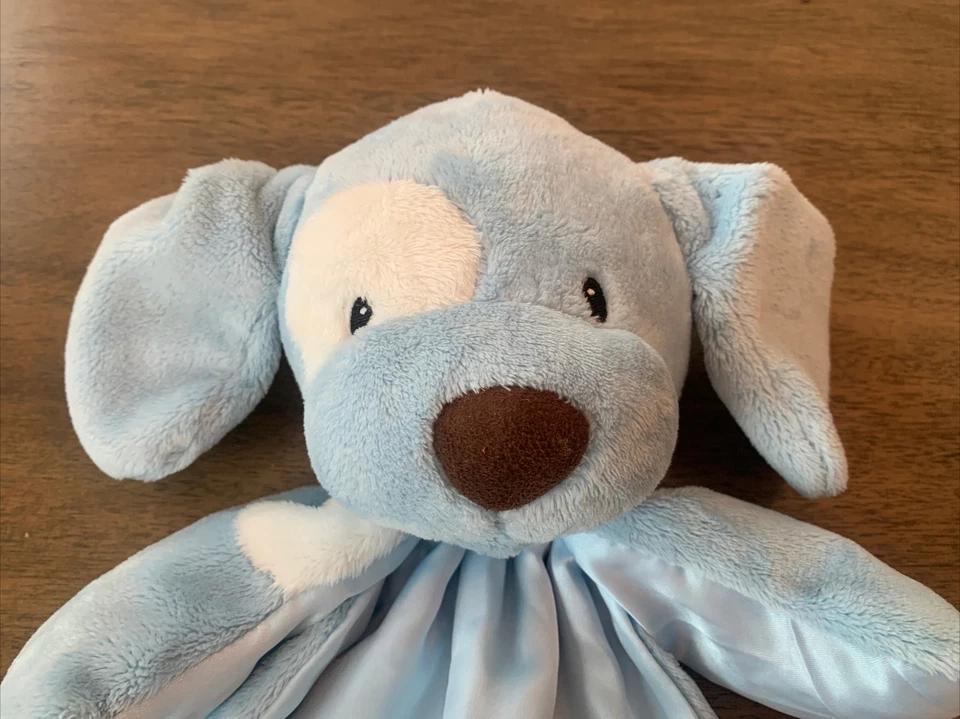 Manta de seguridad Gund Baby Huggybuddy azul cachorro perro valiente azul Huggy Buddy Foto 4 de 4