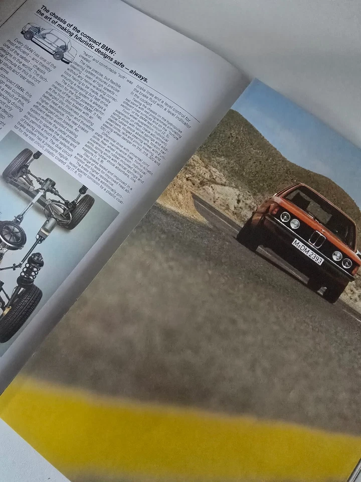 Original BMW E21 3 Series Brochure RARE COLLECTORS ITEM C.1970s - Image 3 of 4