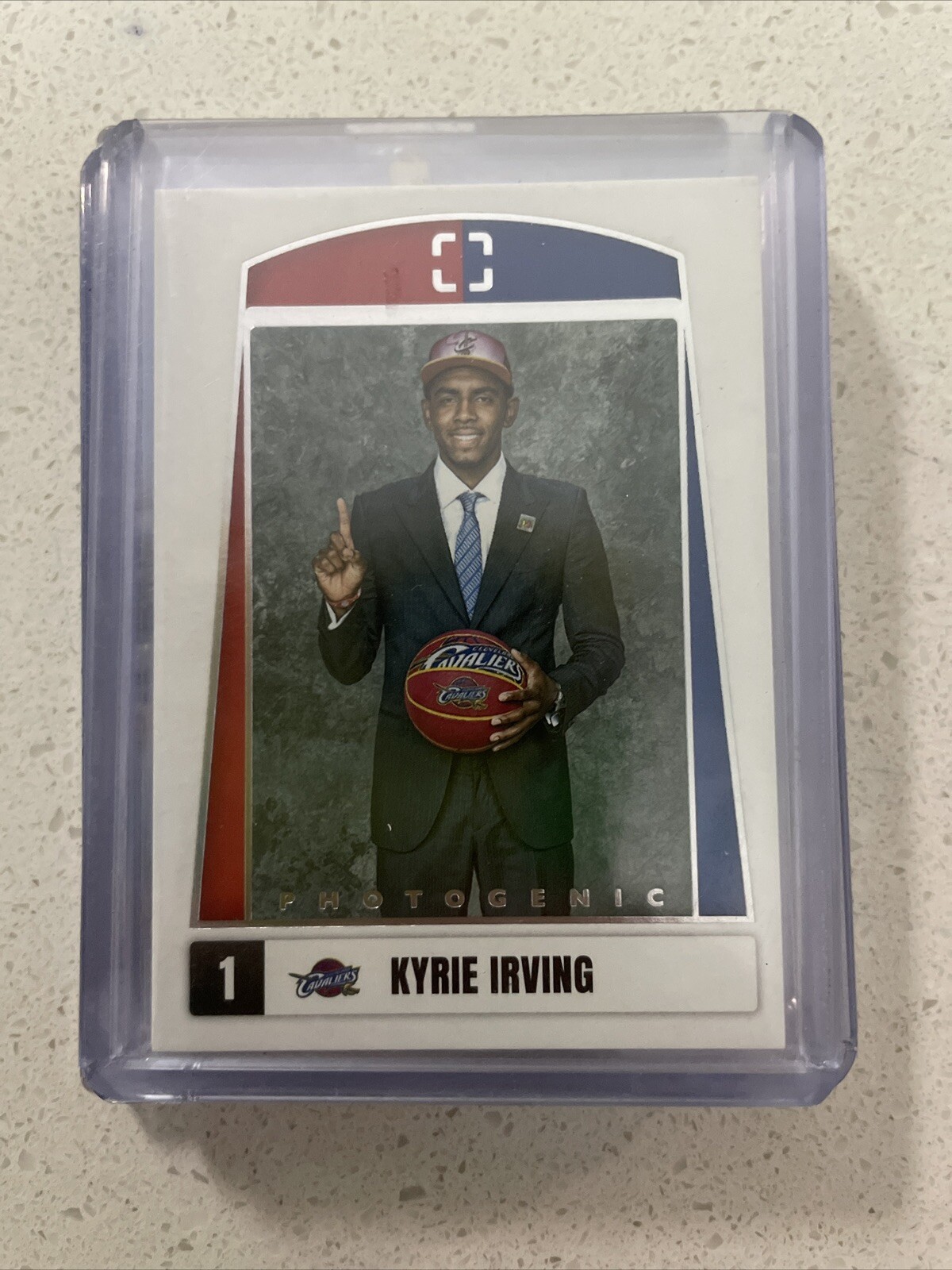 2021-22 Panini NBA PhotoGenic Kyrie Irving First Night #8 Cleveland Cavaliers