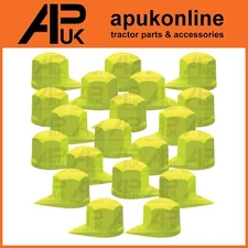 28x Checkpoint Dustite Wheel Nut Indicator Dust Cap 33mm for Lorry Van Fleet