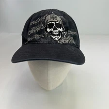 West Coast Choppers Hat Men Large Skull Distress Retro Jesse James Hype Core Cap