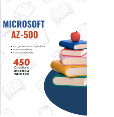 Microsoft AZ-500 with 450 Qestions & Answers