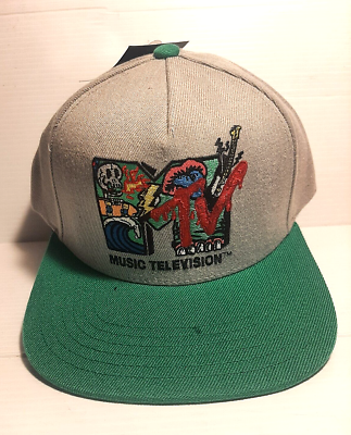 MTV Music Television Embroidered BallCap Adjustable Hat Snapback