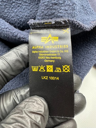 Alpha Industries NASA Sweatshirt Men’s Size S - 第 6/9 張圖片