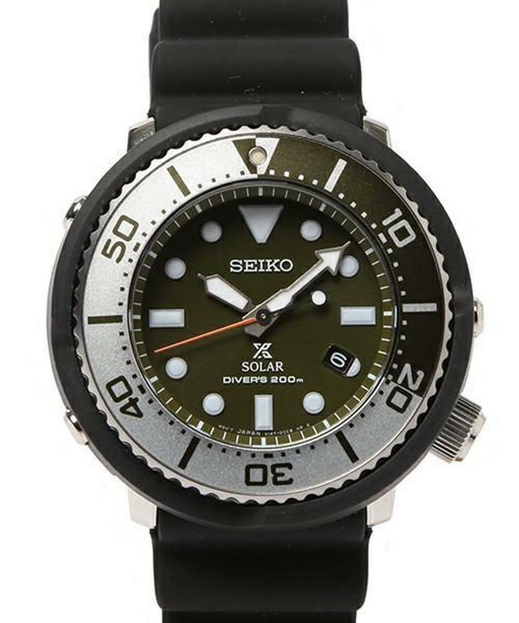 Seiko Prospex Scuba LOWERCASE BEAMS Limited Solar Diver Men's Watch SBDN039  | eBay