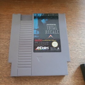 TOTAL RECALL NINTENDO NES PAL A COMPLETO + COVER 