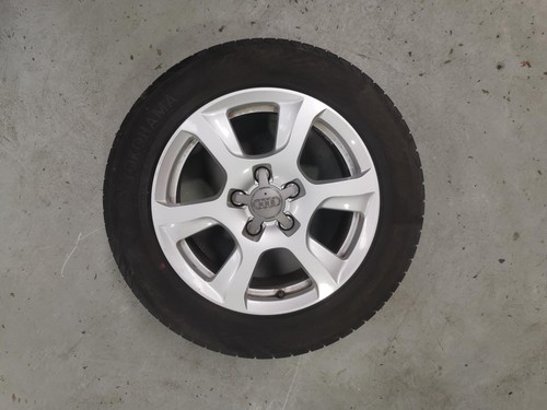 AUDI A4 WHEEL ALLOY FACTORY, 16X7.5IN, B8 8K (A4), 02/08-06/12 08 09 10 11 12