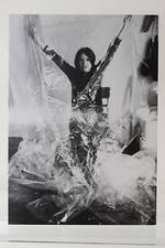 EVA HESSE,ca.1968 by H.LANDSOFF Kunst-Postkarte