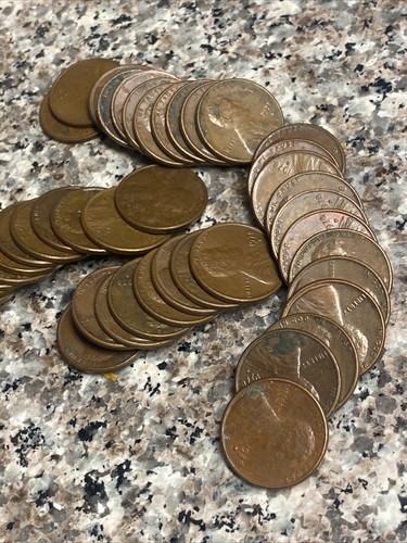 1978-D - P Circulated Lincoln Copper Cent Full Box of Penny/Pennies - Picture 5 of 8