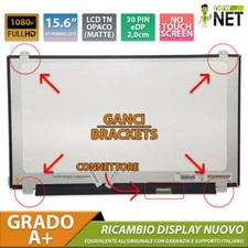 Pannello Display LCD da 15,6 pollici per MSI GE60 2PC-017XNL 30 pin Full HD