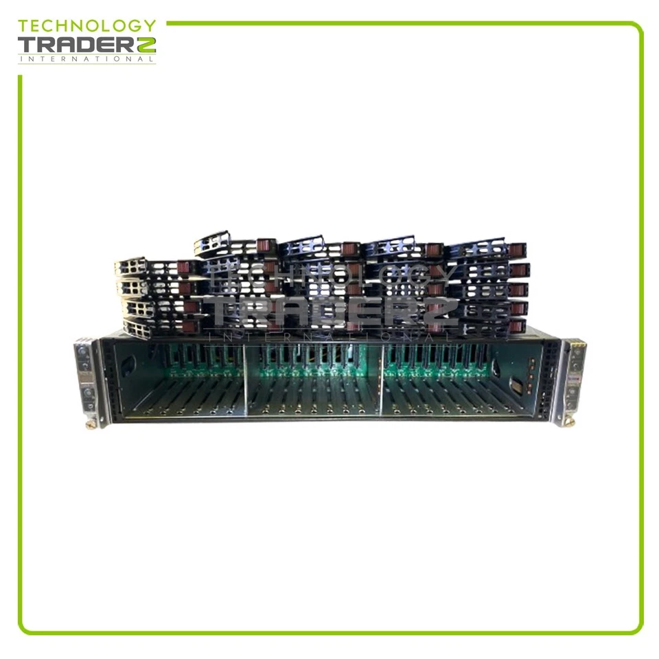 Supermicro CSE-217 8P E5-2698 v3 24xSFF 4-Node Server W/ 1x BPN-SAS3-217HQ - Image 3 of 4