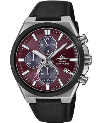 Casio Black Mens Chronograph Watch Edifice EFS-S630BL-5AVUEF