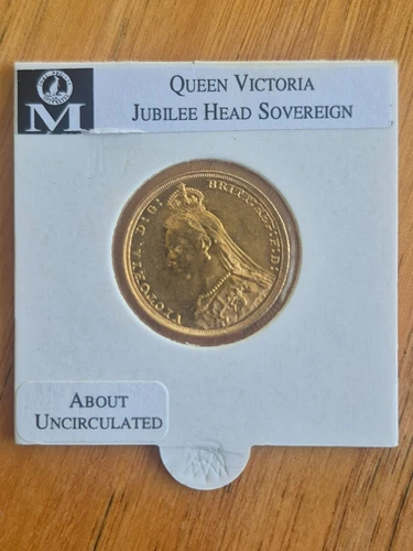 1893-S Victoria Gold Sovereign — photo from the most recent tracked eBay sale