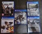 Sony Playstation PS4 & PS5 Video Game Lot Of 5 Bundle