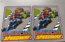 American Speedway Arcade Side Decal. Pgd  Original NOS  Rare!! image