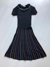Red Valentino Black Knee-Length Dress
