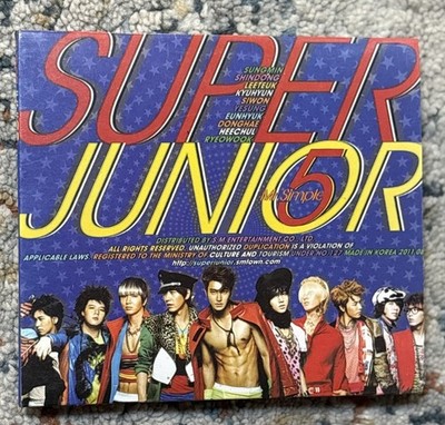 Super Junior - Mr. Simple Album K-Pop CD