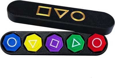 5x Gonggi Gong-gi Buben Koreanisches Geschicklichkeitsspiel TV Game Show Inspiriert Traditionell Neu