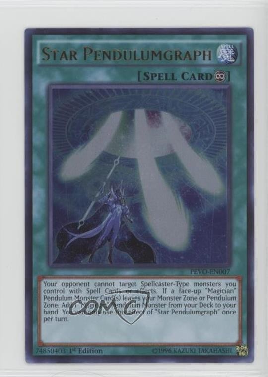 Star Pendulumgraph 1st Ed. YuGiOh Pendulum Evolution #PEVO-EN007