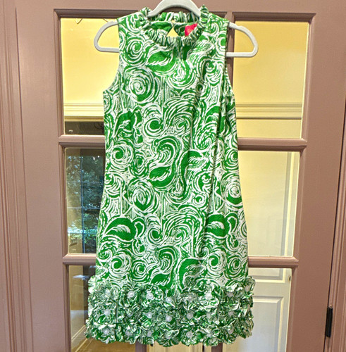 Lilly Pulitzer Lovell Shift Dress Flam Alama Ding Dong size 4 NWT Jubilee Print