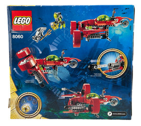 LEGO Atlantis 8060 Typhoon Turbo Sub Complete Set w/ Instructions Minifigures