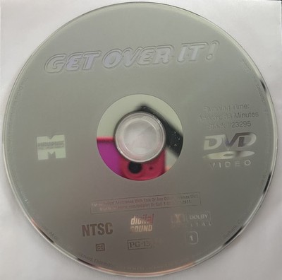 GET OVER IT (DVD DISC ONLY) VERY GOOD - NO CASE