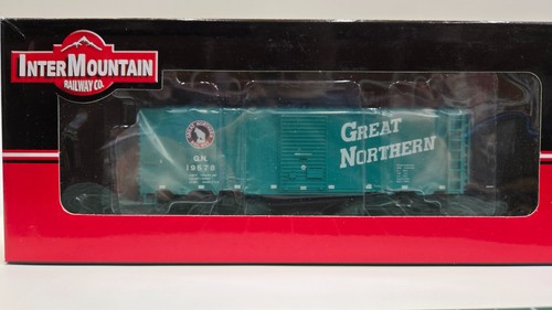 COCHE DE CARGA INTERMOUNTAIN HO 40' 12 PANELES GRAN VERDE GLACIAR DEL NORTE #19578 | Zustand: Used