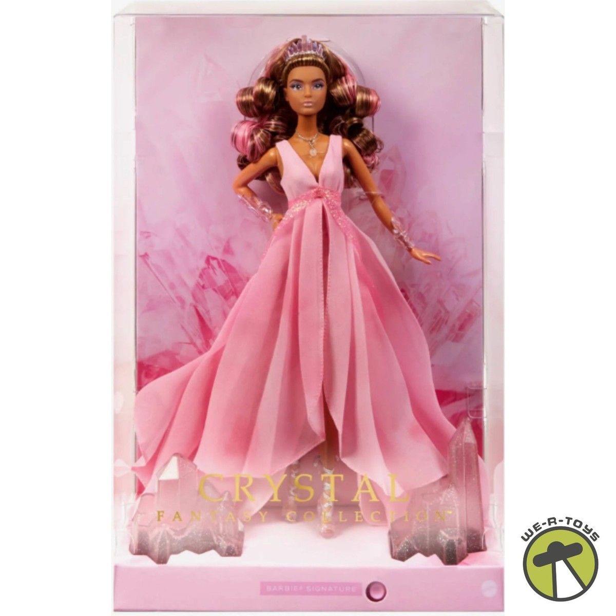 Barbie Signature Barbie Crystal Fantasy Collection Rose Quartz